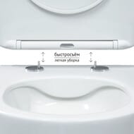 BERGES комплект инсталляция NOVUM 525, клавиша D5 черный мат., унитаз VENTAS Rimless, сиденье 043238