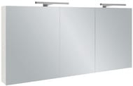Шкаф зеркальный Jacob Delafon EB789RU-N18 (1400х143х650) 3 дверцы, подсветка, белый