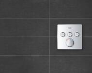 Смеситель Grohe Grohtherm SmartControl 29126000 термостат, 3 выхода, внешняя часть, хром
