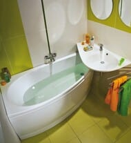 Ванна акриловая RAVAK AVOCADO 150х75 белая L левая