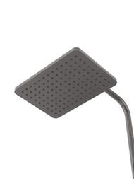 Душевая система CEZARES SLIDER-CVD-GM с настенным смесителем с изливом, оружейная сталь — изображение 6