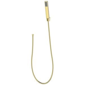 Душевой комплект BelBagno LUCE LUC-DFS-ORO лейка, шланг, держатель, золото