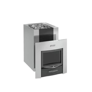 Уценка! Дровяная печь HARVIA 22 DUO steel black WK220SBLUX