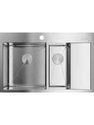 ����� Omoikiri AKISAME 78-2-IN-L (780�510�200) ������� ���� �����, ����������� ����� 4973062