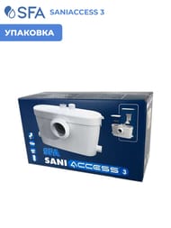 Насос SFA SANIACCESS 3 494х169х333 для унитаза, умывальника, душа, биде