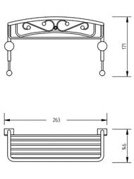 Migliore Complementi -    26x15x15   ML.COM-50.601.DO