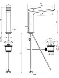��������� ��� �������� FIMA Carlo Frattini Fit �������������, ������ ���. F3381LNS