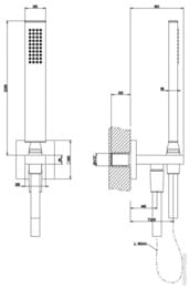 ������� �������� GESSI Rettangolo 20123.031 ��������� �����������, �����, �����, ����