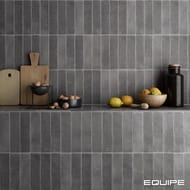 Керамогранитная плитка EQUIPE ARGILE DARK (60х246) черная, 27565 (кв.м.)