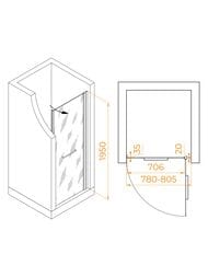 ������� ����� RGW Passage PA-103 (800�1950) ���������, ������ 6�� ����������/���� 020810308-11