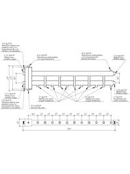 Балансировочный коллектор Gidruss BMSS-150-6D до 150 кВт, 1 1/2", 5 контуров + бок.контур, нерж — изображение 3