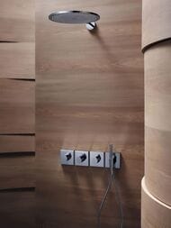 Смеситель Axor Starck Organic 12711 Highflow встраиваемый для душа, термостатический, внешняя часть — изображение 2