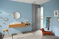 Душевая система Hansgrohe Croma E 280 Showerpipe 27630000  с термостатом, для душа, хром