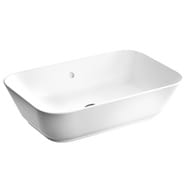 Раковина Vitra Geo (595х395х170) накладная,с переливом,антибактериал. покрытие,белый 7425B003-0012