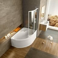 ������ �� ����� RAVAK VSK2 ROSA 170 R (1070-1090�1500) ������, ������� �����, ������ Transparent