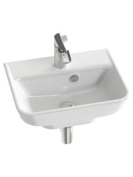Раковина подвесная Jacob Delafon STRUKTURA EGH112-00 (450х350) с отверстием под смеситель, белая