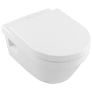 Унитаз подвесной Villeroy & Boch Architectura (370x530) ceramic+, сиденье микролифт 5684H1R1