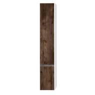 Шкаф-колонна AQUATON Капри 1A230503KPDBR 300x265x1630 правый, 2 дверцы, таксония темная