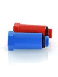 Комплект пробок Valtec 1/2" полипропиленовых с резьбой, длинные, VTp.792.M.04