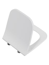 Крышка-сиденье для унитаза Vitra Integra с микролифтом, быстросъемное, петли хром, белый 191-003-009