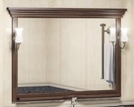 Зеркало Opadiris Риспекто 120 1290х100х1010 подвесное,без подсветки,орех антикварный 00-00007052