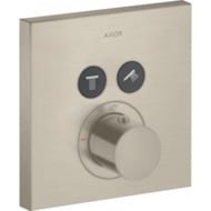 Смеситель Axor ShowerSelect 36715820 для душа встраиваемый, термостат, 2 потребителя, шлиф.никель