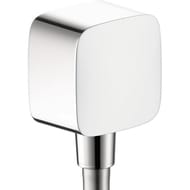 Шланговое подсоединение Hansgrohe Fixfit с клапаном обратного тока воды, без шарнира 26457000