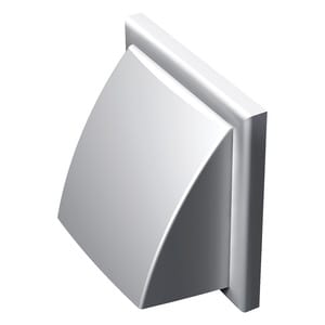 Колпак вентиляционный Vents МВ 122 (186х186) белый, сетка от насекомых