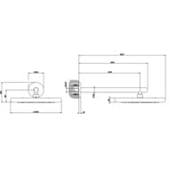 ������� ��� Gessi Goccia 33756.279 � ��������� �����������, d334 ��, �����