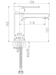 ��������� ��� �������� Cersanit BRASKO 63020 ������ ������ ����-����, ����