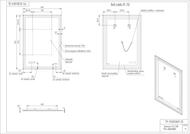 Зеркало Cersanit LED 080 design pro 600х850 подсветка, часы, антизапотевание KN-LU-LED080*60-p-Os — изображение 8