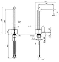 ��������� ��� �������� Fantini Fukasawa ������� �������������, ���� 2702A506WF