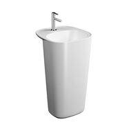 Раковина Vitra Plural 492х525 напольная, антибактериальное покрытие,белый мат. 7814B401-0041