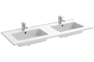Умывальник двойной Jacob Delafon OLA 1200х460х160 EXVA112-00 2 отв. под смесители, перелив, белый