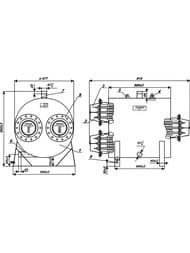 ����� ������������� ���� ���-96(�) 4�24 (602x477x810) + ����� (660x440x250) 96 ���, 380�