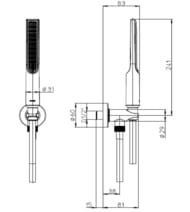 ������� �������� Bossini Apice SLIM CE3003C021 �����-����, �����, ����������� � ����������, ������