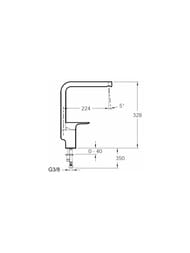  Jacob Delafon ALEO  , ,   328  E72360-CP