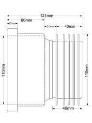 ����� � ���������� McAlpine ��=110�� ��� ���������� ����������, L120��, ����� MRDC1-GR