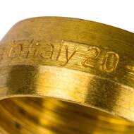 Евроконус STOUT 20*2,0х3/4" под обжим, латунь, для PEX труб, арт.SFC-0020-002020