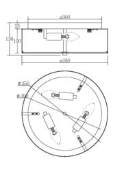 ���������� ���������� Maytoni MOD096CL-03CH, IP20, E14�5, ����