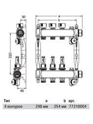 TECE     1''  16 push-fit, 4  77311104