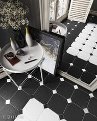 Керамогранитная плитка EQUIPE OCTAGON Blanco Mate (200х200) белая (кв.м.)