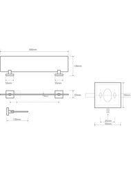   Bemeta Beta 300x55x130,  ,   132122042