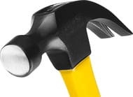 Молоток-гвоздодер STAYER Fiberglass с фиберглассовой рукояткой, 680г, 2026_z01/2026_z02