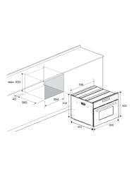 ������� ���� HAIER HMX-BDC399W (595�570�454) 40 �, ����������, � ���, ����� TD0038071RU