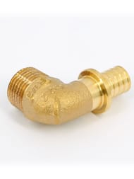 Угол REHAU RAUTITAN, 16x1/2"Н, бронза, арт.14563471001