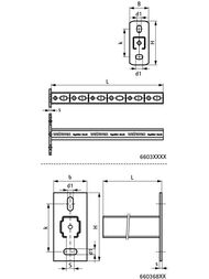 ������� �������� Walraven RapidRail 30�30�2��, 400��,  6603240R