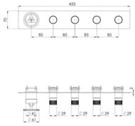 ��������� ��� ���� Remer Chrono CH98D4WBXV, �����