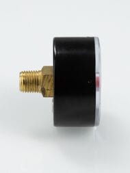 Манометр Valtec, 0-6 бар, 1/4", D50мм, заднее подключение (аксиальное), арт.VT.TM50.TC.02