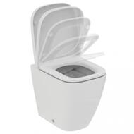 Унитаз приставной Ideal Standard i life S 355х480х400 соло, безободковый, белый T459401